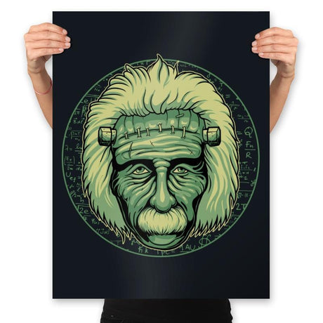 Genius Monster - Prints Posters RIPT Apparel 18x24 / Black