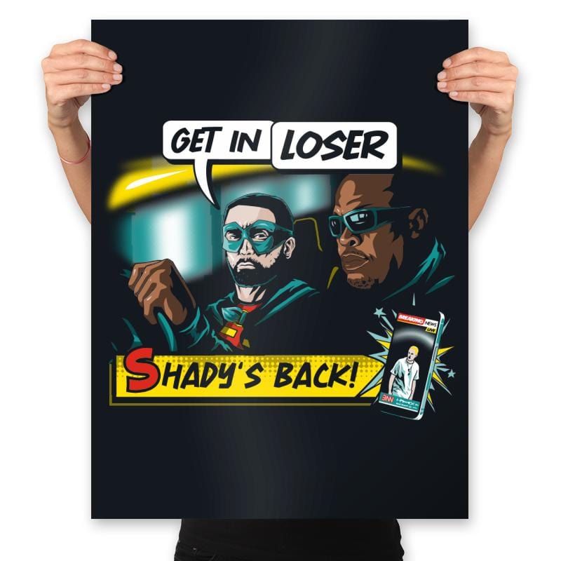 Get in Stan - Prints Posters RIPT Apparel 18x24 / Black