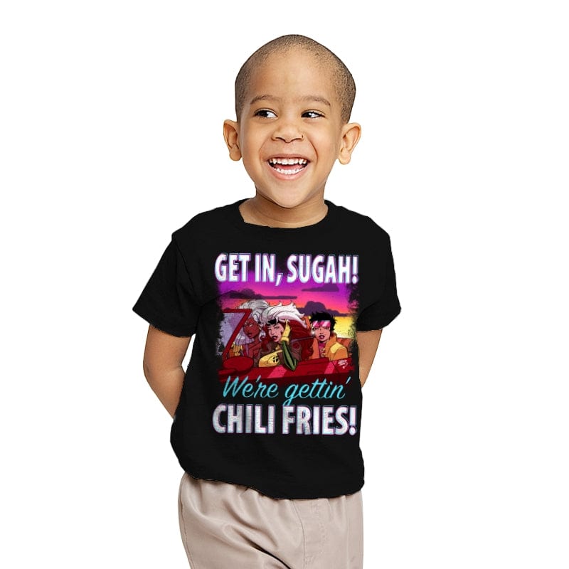 Get In Sugah - Youth T-Shirts RIPT Apparel X-small / Black