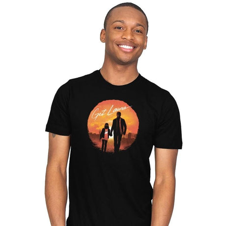 Get Laura - Mens T-Shirts RIPT Apparel Small / Black