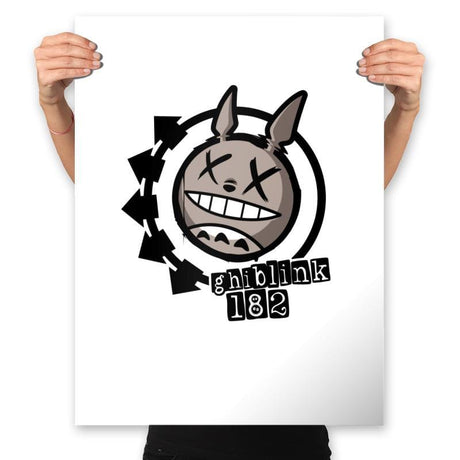 Ghiblink 182 - Prints Posters RIPT Apparel 18x24 / White