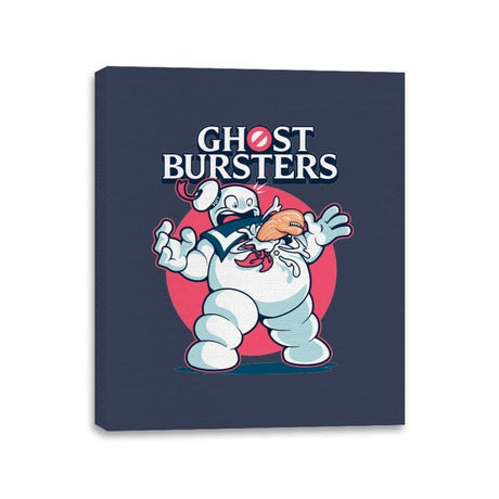 Ghost Bursters - Canvas Wraps Canvas Wraps RIPT Apparel 11x14 / Navy