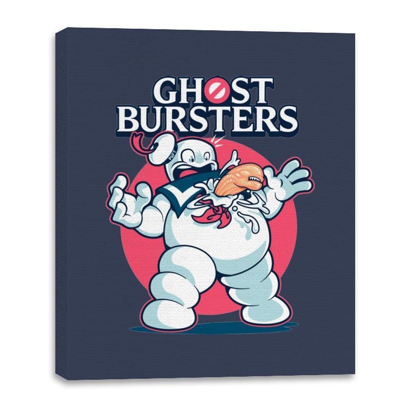 Ghost Bursters - Canvas Wraps Canvas Wraps RIPT Apparel 16x20 / Navy