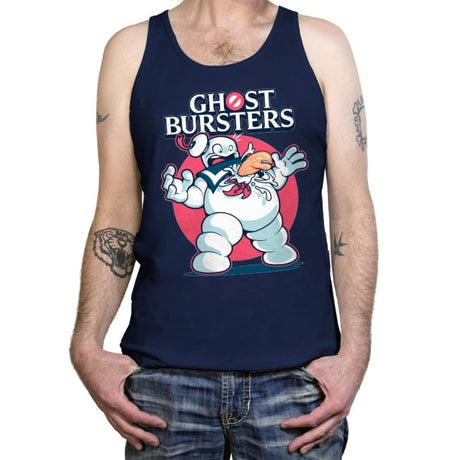 Ghost Bursters - Tanktop Tanktop RIPT Apparel X-Small / Navy