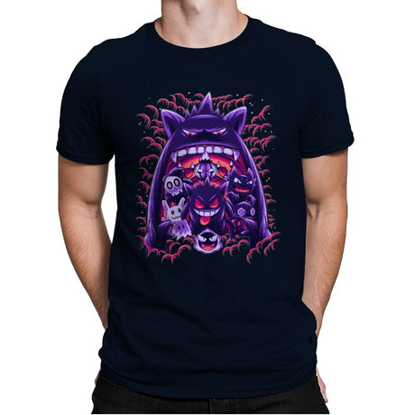 Ghost Type Club - Mens Premium T-Shirts RIPT Apparel Small / Midnight Navy