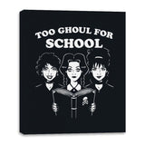 Ghoul School - Canvas Wraps Canvas Wraps RIPT Apparel 16x20 / Black