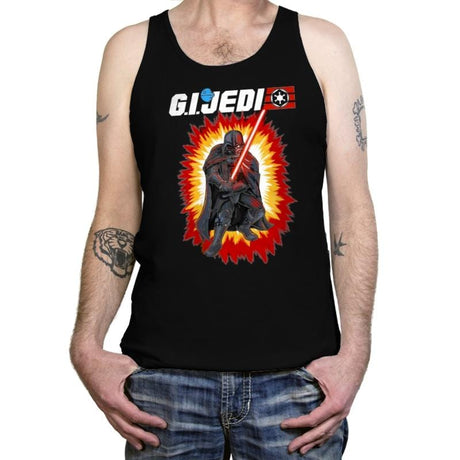 GI JEDI Vader - Tanktop Tanktop RIPT Apparel X-Small / Black