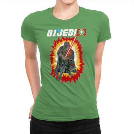 GI JEDI Vader - Womens Premium T-Shirts RIPT Apparel Small / Kelly