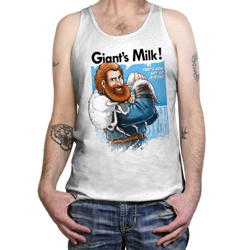 Giant's Milk! - Tanktop Tanktop RIPT Apparel X-Small / White