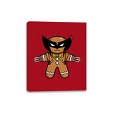 Gingerbread Wolvy - Canvas Wraps Canvas Wraps RIPT Apparel 8x10 / Red