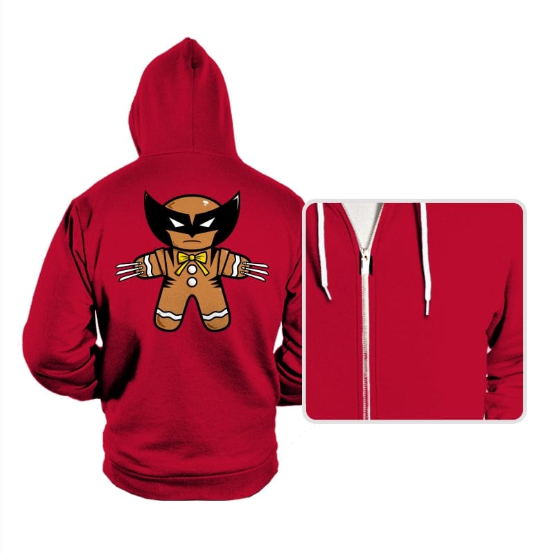 Gingerbread Wolvy - Hoodies