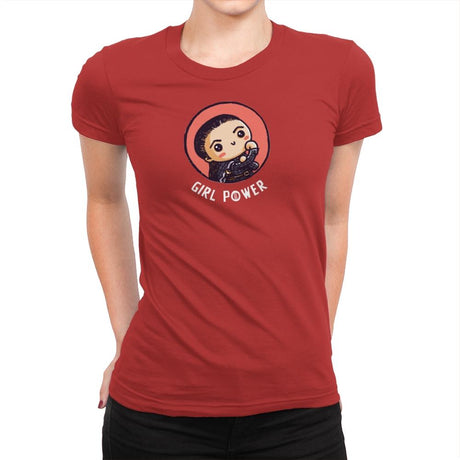 Girl Power VII - Womens Premium T-Shirts RIPT Apparel Small / Red