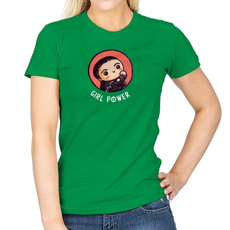 Girl Power VII - Womens T-Shirts RIPT Apparel Small / Irish Green