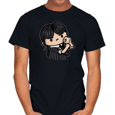 Girl Power-Wednesday - Mens T-Shirts RIPT Apparel Small / Black