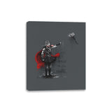 Girl with Hammer - Canvas Wraps Canvas Wraps RIPT Apparel 8x10 / Charcoal