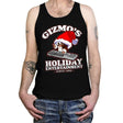 Gizmo's Holiday - Tanktop Tanktop RIPT Apparel X-Small / Black