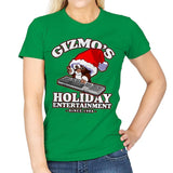 Gizmo's Holiday - Womens T-Shirts RIPT Apparel Small / Irish Green