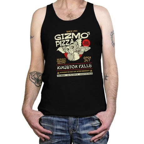 Gizmo's Pizza - Tanktop Tanktop RIPT Apparel X-Small / Black