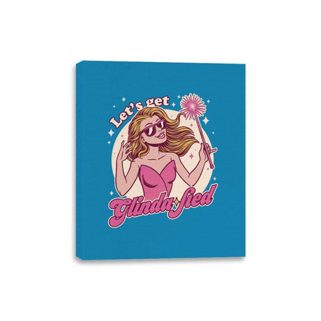 Glamour Pink Witch - Canvas Wraps Canvas Wraps RIPT Apparel 8x10 / Sapphire