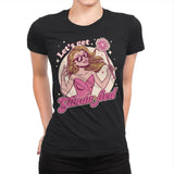 Glamour Pink Witch - Womens Premium T-Shirts RIPT Apparel Small / Black