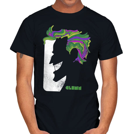 Glaser Clown - Mens T-Shirts RIPT Apparel Small / Black