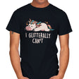 Glitterally Can't - Mens T-Shirts RIPT Apparel Small / Black