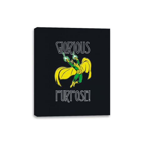 Glorious Purpose - Canvas Wraps Canvas Wraps RIPT Apparel 8x10 / Black