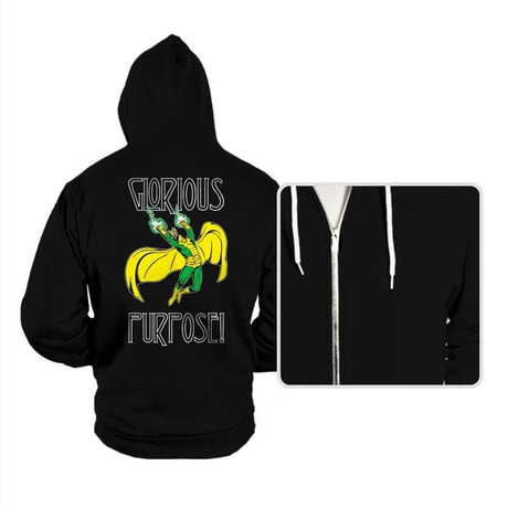 Glorious Purpose - Hoodies Hoodies RIPT Apparel Small / Black