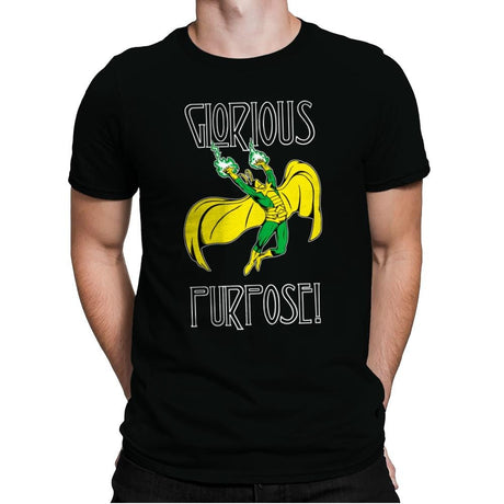 Glorious Purpose - Mens Premium T-Shirts RIPT Apparel Small / Black