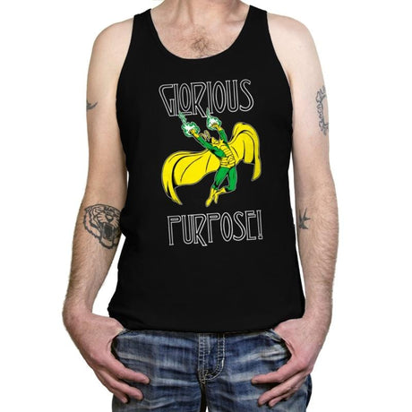 Glorious Purpose - Tanktop Tanktop RIPT Apparel X-Small / Black