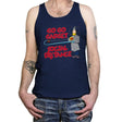 Go Go Social Distance - Tanktop Tanktop RIPT Apparel X-Small / Navy