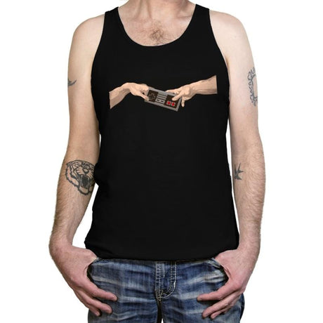 God Mode - Tanktop Tanktop RIPT Apparel X-Small / Black