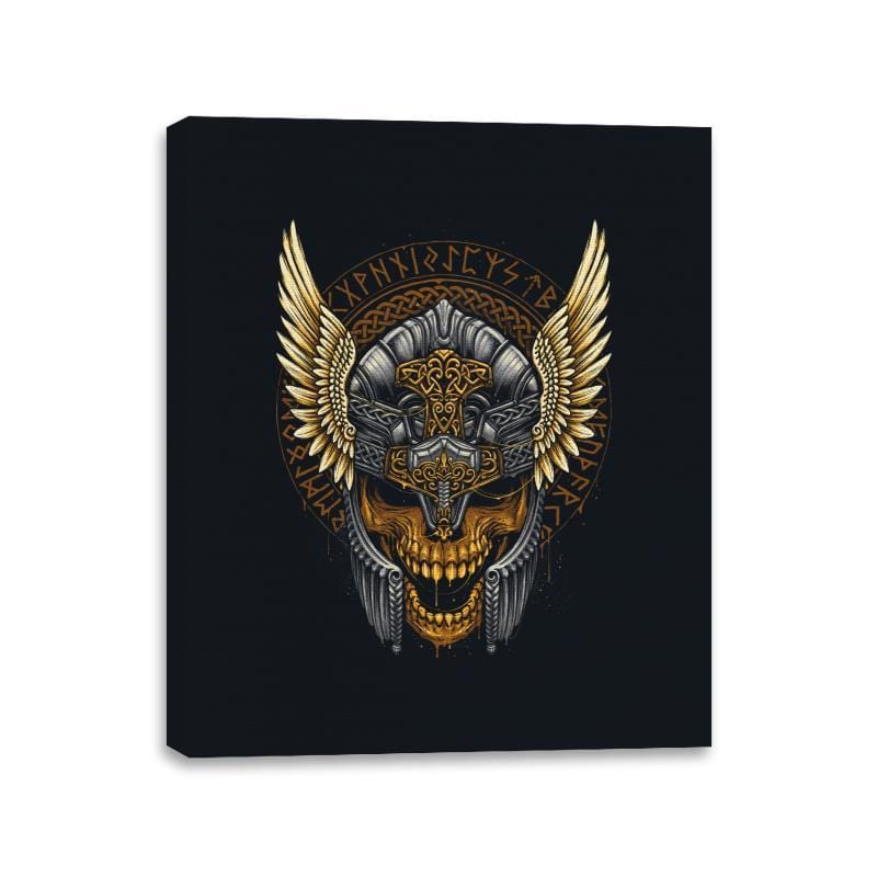 God of Thunder - Canvas Wraps Canvas Wraps RIPT Apparel 11x14 / Black