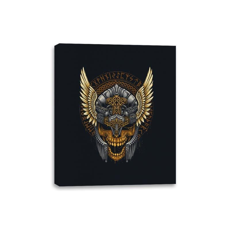 God of Thunder - Canvas Wraps Canvas Wraps RIPT Apparel 8x10 / Black