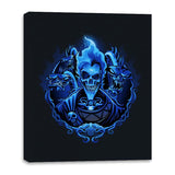 God of Underworld - Canvas Wraps Canvas Wraps RIPT Apparel 16x20 / Black