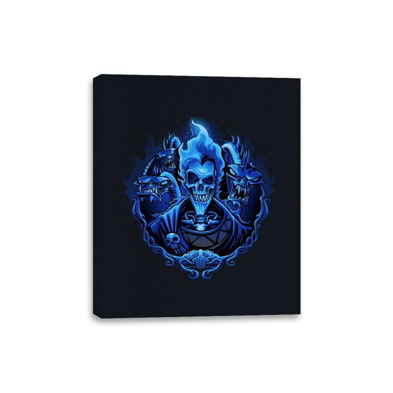 God of Underworld - Canvas Wraps Canvas Wraps RIPT Apparel 8x10 / Black