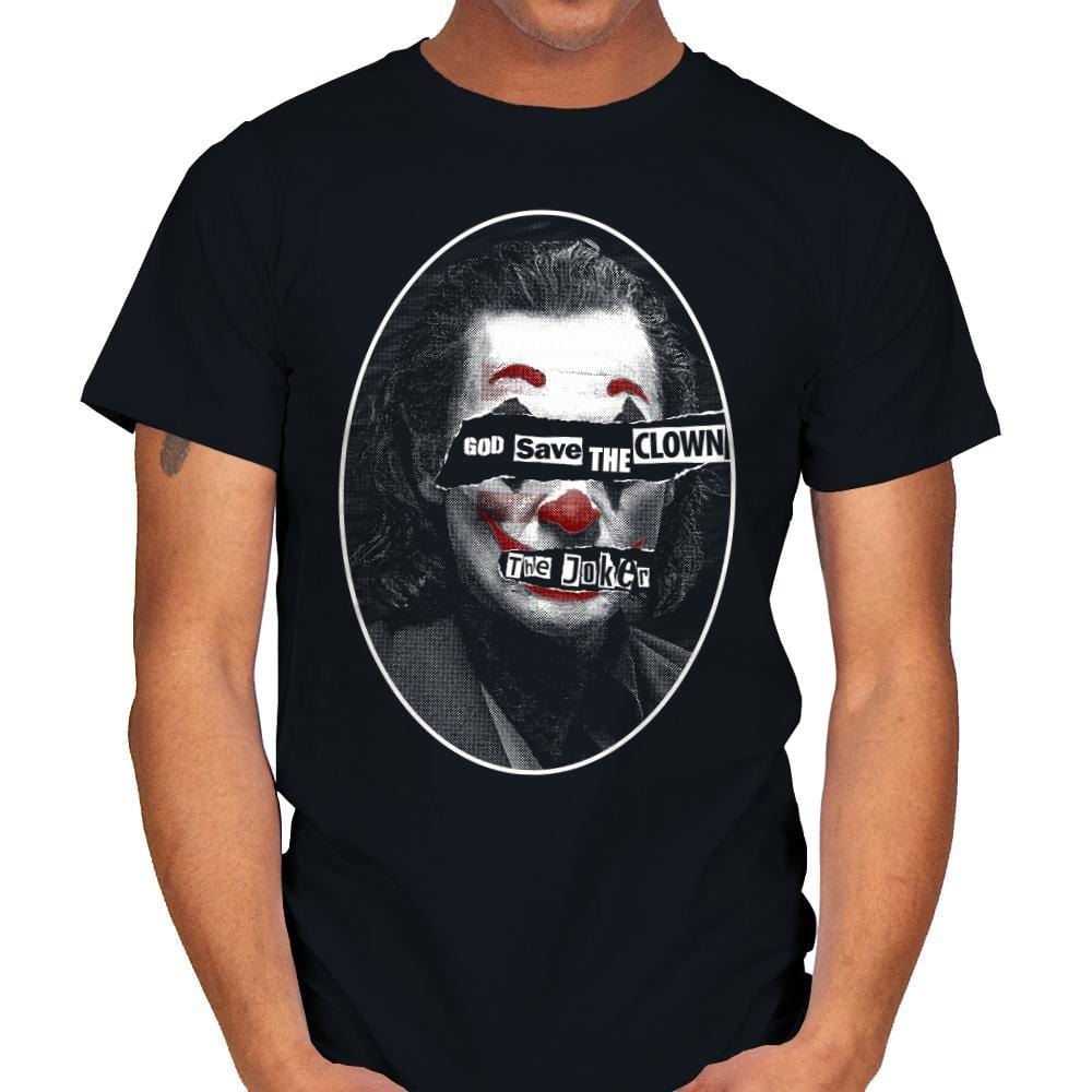 God Save The Clown - Mens T-Shirts RIPT Apparel Small / Black