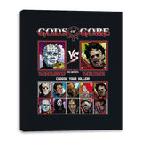 Gods of Gore - Canvas Wraps Canvas Wraps RIPT Apparel 16x20 / Black