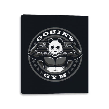 Gohin's Gym - Canvas Wraps Canvas Wraps RIPT Apparel 11x14 / Black