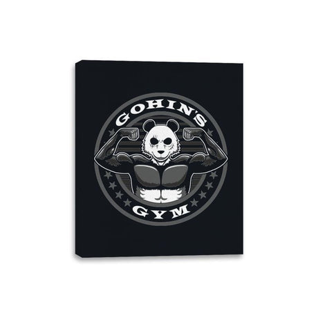 Gohin's Gym - Canvas Wraps Canvas Wraps RIPT Apparel 8x10 / Black