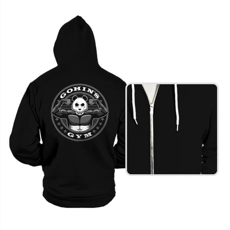 Gohin's Gym - Hoodies Hoodies RIPT Apparel Small / Black