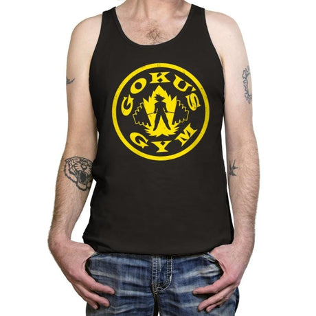 Goku's Gym - Tanktop Tanktop RIPT Apparel