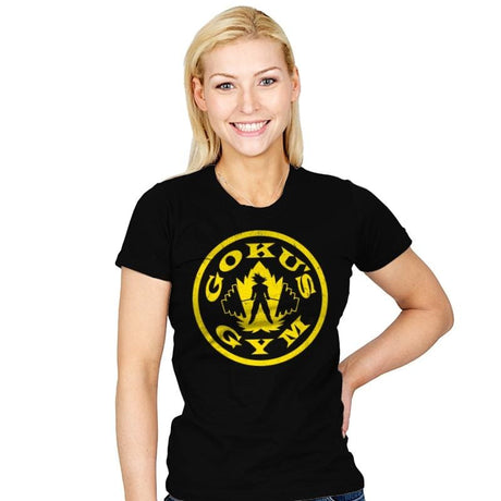 Goku's Gym - Womens T-Shirts RIPT Apparel