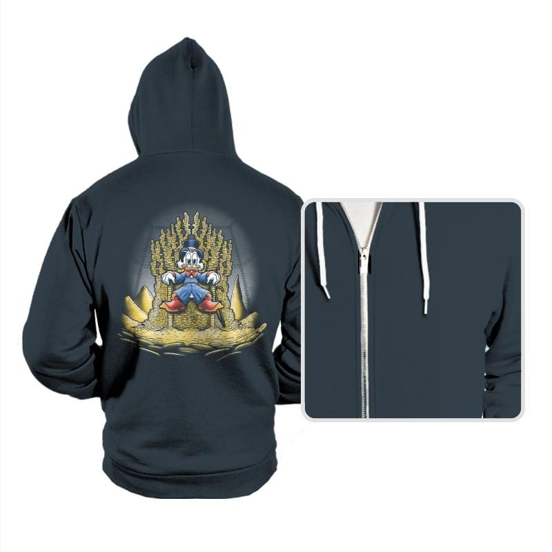 Gold Throne - Hoodies Hoodies RIPT Apparel Small / Dark Gray