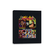 Goldblum Axe - Retro Fighter Series - Canvas Wraps Canvas Wraps RIPT Apparel 8x10 / Black