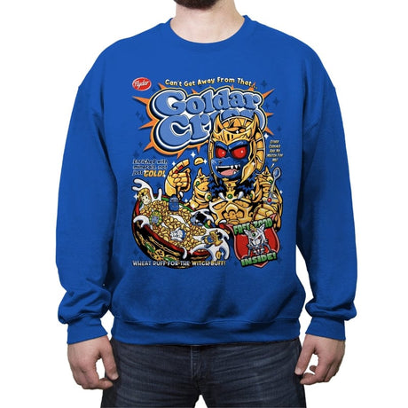 Golden Creep - Crew Neck Sweatshirt Crew Neck Sweatshirt RIPT Apparel Small / Royal