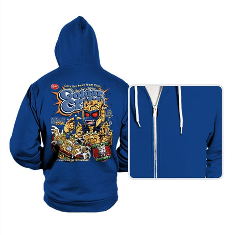 Golden Creep - Hoodies Hoodies RIPT Apparel Small / True Royal