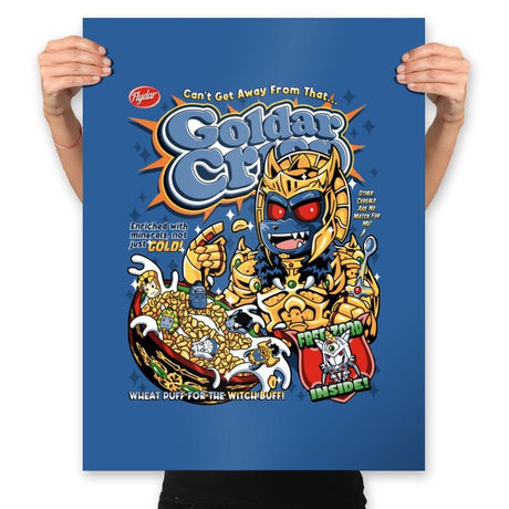 Golden Creep - Prints Posters RIPT Apparel 18x24 / Royal