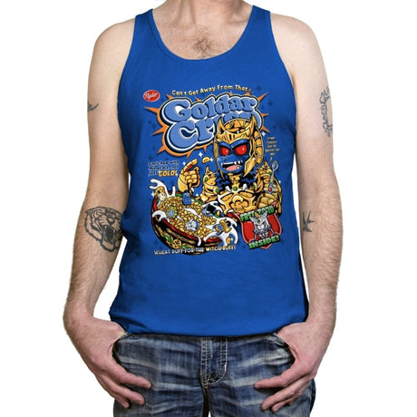 Golden Creep - Tanktop Tanktop RIPT Apparel X-Small / True Royal