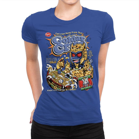 Golden Creep - Womens Premium T-Shirts RIPT Apparel Small / Royal